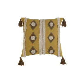 Cojín Home ESPRIT Marrón Beige Mostaza 45 x 15 x 45 cm de Home ESPRIT, Cojines - Ref: S3054881, Precio: 23,16 €, Descuento: %