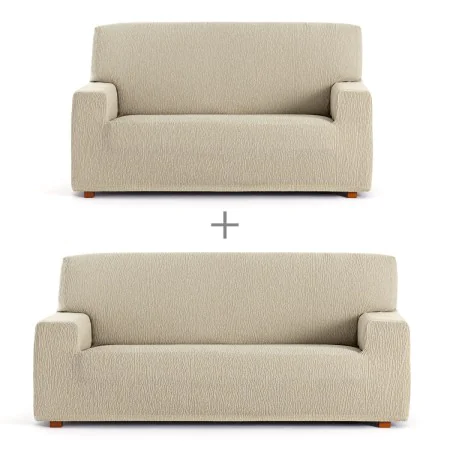 Sofa cover set Eysa TROYA White 70 x 110 x 210 cm 2 Pieces by Eysa, Sofas & Couches - Ref: D1606783, Price: 64,57 €, Discount: %