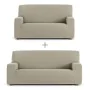 Sofa cover set Eysa TROYA Light brown 70 x 110 x 210 cm 2 Pieces by Eysa, Sofas & Couches - Ref: D1606785, Price: 64,57 €, Di...