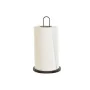 Portarrollo de Papel de Cocina Home ESPRIT Beige Gris Marrón oscuro Metal Madera de caucho 15 x 15 x 31 cm (2 Unidades) de Ho...