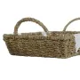 Jogo de Bandejas Home ESPRIT Branco Natural Metal 51 x 30,5 x 13 cm (3 Unidades) de Home ESPRIT, Pratos e fontes - Ref: S3054...