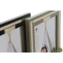 Cornice Portafoto Home ESPRIT Nero Verde Naturale Cristallo Legno MDF Scandinavo 26,5 x 2 x 31,5 cm (2 Unità) di Home ESPRIT,...