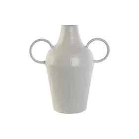 Vaso Home ESPRIT Bianco Metallo 33,5 x 20 x 36 cm di Home ESPRIT, Vasi - Rif: S3054966, Prezzo: 24,37 €, Sconto: %