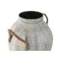 Vase Home ESPRIT White Metal Rope 25,5 x 25,5 x 41 cm by Home ESPRIT, Vases - Ref: S3054969, Price: 32,16 €, Discount: %