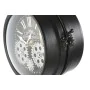 Reloj de Mesa Home ESPRIT Blanco Negro Plateado Metal Cristal 18 x 17 x 40,5 cm de Home ESPRIT, Relojes de escritorio - Ref: ...