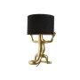 Desk lamp Home ESPRIT Black Golden Resin 50 W 220 V 31 x 28 x 50 cm (2 Units) by Home ESPRIT, Bedside and Table Lamps - Ref: ...