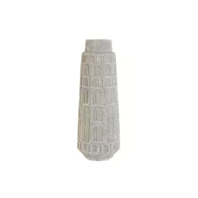 Vase Home ESPRIT Blanc Résine 15 x 15 x 41 cm de Home ESPRIT, Vases - Réf : S3055008, Prix : 21,32 €, Remise : %