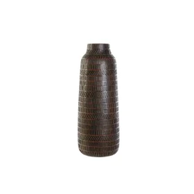 Vase Home ESPRIT Brown Black Resin Colonial 20 x 20 x 48 cm by Home ESPRIT, Vases - Ref: S3055011, Price: 36,98 €, Discount: %