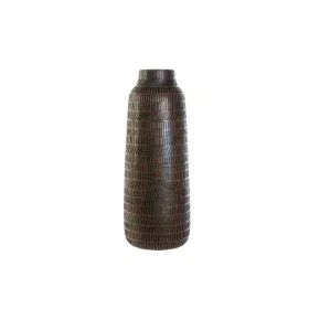 Vase Home ESPRIT Marron Noir Résine Colonial 20 x 20 x 48 cm de Home ESPRIT, Vases - Réf : S3055011, Prix : 36,98 €, Remise : %