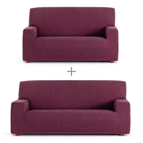 Sofa cover set Eysa TROYA Burgundy 70 x 110 x 210 cm 2 Pieces by Eysa, Sofas & Couches - Ref: D1606789, Price: 59,24 €, Disco...