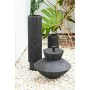 Jarrón Home ESPRIT Negro Resina Colonial 12 x 12 x 47,5 cm de Home ESPRIT, Jarrones - Ref: S3055016, Precio: 20,28 €, Descuen...