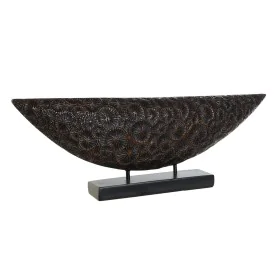 Statua Decorativa Home ESPRIT Marrone Nero Coloniale 66 x 8 x 23 cm di Home ESPRIT, Soprammobili - Rif: S3055019, Prezzo: 46,...