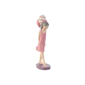 Figura Decorativa Home ESPRIT Cor de Rosa Malva chica 7 x 11 x 27 cm de Home ESPRIT, Adornos - Ref: S3055048, Preço: 12,90 €,...