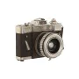 Statua Decorativa Home ESPRIT Marrone Argentato Fotocamera Vintage 23 x 12 x 15 cm di Home ESPRIT, Soprammobili - Rif: S30550...