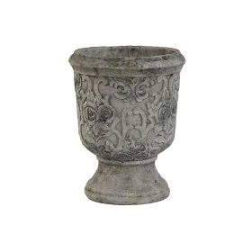 Cache-pot Home ESPRIT Blanc Gris Ciment 22 x 22 x 29 cm de Home ESPRIT, Cache-pots - Réf : S3055122, Prix : 14,11 €, Remise : %