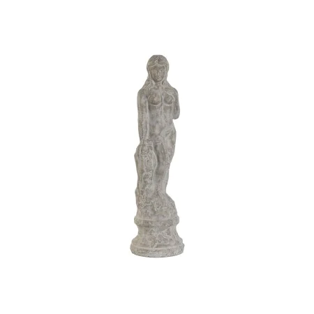 Figura Decorativa Home ESPRIT Cinzento Mulher Romântico Acabamento envelhecido 17 x 17 x 61 cm de Home ESPRIT, Adornos - Ref:...