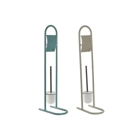 Toilet Roll Holder Home ESPRIT White Turquoise Metal 30 x 16 x 78,5 cm (2 Units) by Home ESPRIT, Toilet accessories - Ref: S3...