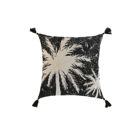 Kissen Home ESPRIT Schwarz Boho Palme 45 x 5 x 45 cm von Home ESPRIT, Zierkissen - Ref: S3055166, Preis: 9,37 €, Rabatt: %