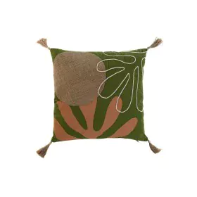 Almofada Home ESPRIT Verde Boho 45 x 5 x 45 cm de Home ESPRIT, Almofadas - Ref: S3055182, Preço: 9,53 €, Desconto: %