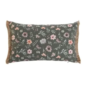 Almofada Home ESPRIT Verde Bloemen Boho 50 x 5 x 30 cm de Home ESPRIT, Almofadas - Ref: S3055184, Preço: 8,28 €, Desconto: %