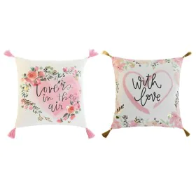 Cushion Home ESPRIT Romantic 45 x 5 x 45 cm (2 Units) by Home ESPRIT, Cushions - Ref: S3055187, Price: 17,29 €, Discount: %