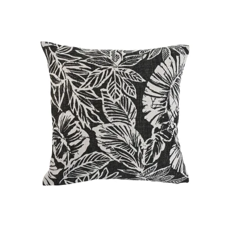 Coussin Home ESPRIT Blanc Noir Imprimé 45 x 15 x 45 cm de Home ESPRIT, Coussins - Réf : S3055232, Prix : 9,86 €, Remise : %