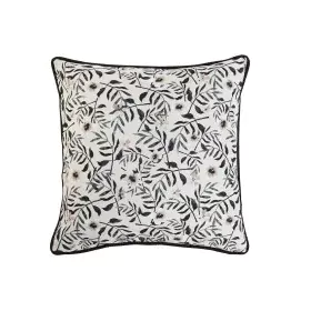 Cushion Home ESPRIT White Black Printed 45 x 15 x 45 cm by Home ESPRIT, Cushions - Ref: S3055234, Price: 10,30 €, Discount: %