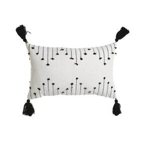 Cuscino Home ESPRIT Bianco Nero Rombos 50 x 15 x 30 cm di Home ESPRIT, Cuscini decorativi - Rif: S3055235, Prezzo: 13,83 €, S...