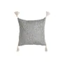 Cushion Home ESPRIT White Grey Tassels Boho 45 x 15 x 45 cm by Home ESPRIT, Cushions - Ref: S3055246, Price: 16,38 €, Discoun...