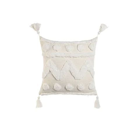 Cuscino Home ESPRIT Bianco Nappe Boho 45 x 15 x 45 cm di Home ESPRIT, Cuscini decorativi - Rif: S3055252, Prezzo: 17,06 €, Sc...