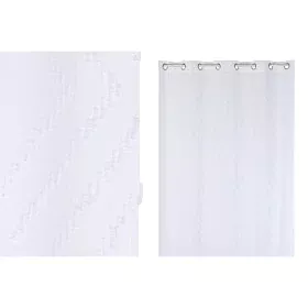 Cortina Home ESPRIT Blanco 140 x 260 x 260 cm Bordado de Home ESPRIT, Cortinas - Ref: S3055256, Precio: 19,40 €, Descuento: %