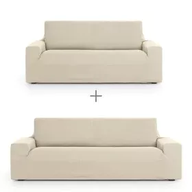 Sofa cover set Eysa ULISES White 2 Pieces by Eysa, Chair and sofa accessories - Ref: D1606801, Price: 64,57 €, Discount: %