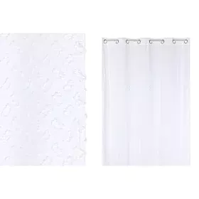 Curtain Home ESPRIT White 140 x 260 x 260 cm Embroidery by Home ESPRIT, Curtains - Ref: S3055261, Price: 18,44 €, Discount: %