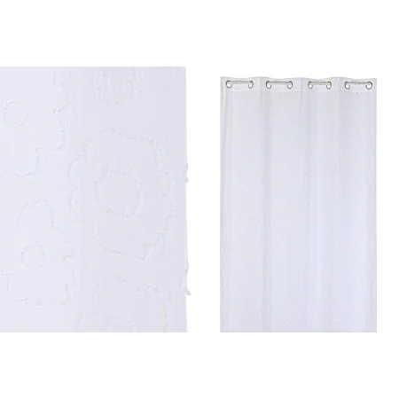 Curtain Home ESPRIT White 140 x 260 x 260 cm Embroidery by Home ESPRIT, Curtains - Ref: S3055269, Price: 18,44 €, Discount: %