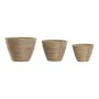 Conjunto de vasos Home ESPRIT Rotim 25 x 25 x 20 cm de Home ESPRIT, Vasos - Ref: S3055270, Preço: 30,77 €, Desconto: %