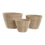 Conjunto de vasos Home ESPRIT Rotim 25 x 25 x 20 cm de Home ESPRIT, Vasos - Ref: S3055270, Preço: 30,77 €, Desconto: %