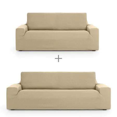 Sofabezug-Set Eysa ULISES Beige 2 Stücke von Eysa, Zubehör für Stühle und Sofas - Ref: D1606802, Preis: 64,57 €, Rabatt: %