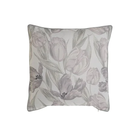 Coussin Home ESPRIT Imprimé Tulipe 45 x 10 x 45 cm de Home ESPRIT, Coussins - Réf : S3055279, Prix : 8,06 €, Remise : %