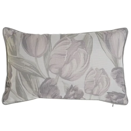 Almofada Home ESPRIT Impresso Tulipa 50 x 10 x 30 cm de Home ESPRIT, Almofadas - Ref: S3055280, Preço: 6,88 €, Desconto: %