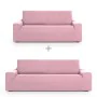 Sofa cover set Eysa ULISES Pink 2 Pieces by Eysa, Chair and sofa accessories - Ref: D1606804, Price: 64,57 €, Discount: %