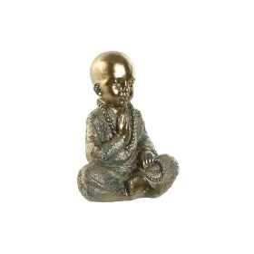 Figura Decorativa Home ESPRIT Dourado Monge Oriental 17 x 13,6 x 21,8 cm de Home ESPRIT, Adornos - Ref: S3055340, Preço: 11,3...