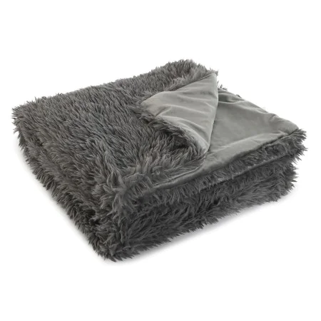 Manta Home ESPRIT Gris 130 x 170 cm de Home ESPRIT, Mantas y colchas - Ref: S3055349, Precio: 28,08 €, Descuento: %