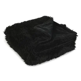 Blanket Home ESPRIT Black 130 x 170 cm by Home ESPRIT, Blankets and bedcovers - Ref: S3055350, Price: 32,05 €, Discount: %