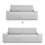 Sofa cover set Eysa ULISES Pearl Gray 2 Pieces by Eysa, Chair and sofa accessories - Ref: D1606807, Price: 64,57 €, Discount: %