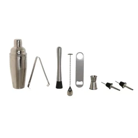 Cocktail Set Home ESPRIT Silver Stainless steel 10 x 10 x 26 cm by Home ESPRIT, Cocktail Shakers - Ref: S3055386, Price: 18,9...