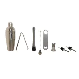 Cocktail Set Home ESPRIT Silver Stainless steel 10 x 10 x 26 cm by Home ESPRIT, Cocktail Shakers - Ref: S3055386, Price: 18,1...