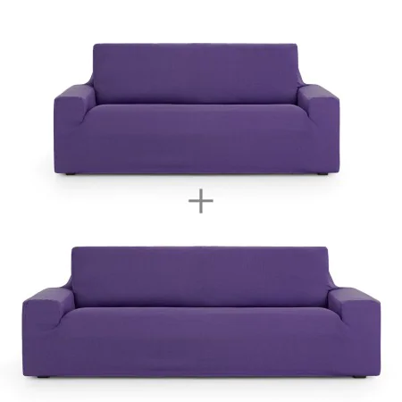 Set di copri divano Eysa ULISES Viola 2 Pezzi di Eysa, Accessori per sedie e divani - Rif: D1606808, Prezzo: 64,57 €, Sconto: %