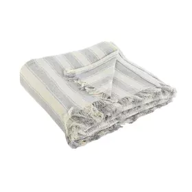 Manta Home ESPRIT Gris 230 x 260 cm de Home ESPRIT, Mantas y colchas - Ref: S3055403, Precio: 35,55 €, Descuento: %