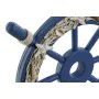 Décoration murale Home ESPRIT Blue marine Gouvernail méditerranéen 40,5 x 3 x 40,5 cm de Home ESPRIT, Objets de décoration - ...