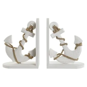 Bookend Home ESPRIT Wood Rope Anchor 17 x 12,5 x 23 cm by Home ESPRIT, Bookends - Ref: S3055436, Price: 14,45 €, Discount: %